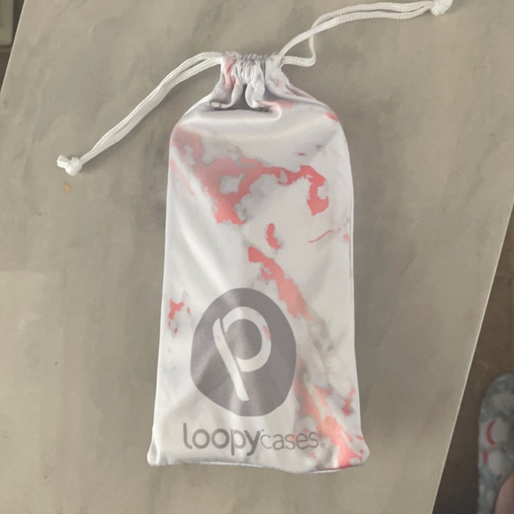 iPhone 11 Loopy Case with matching pouch